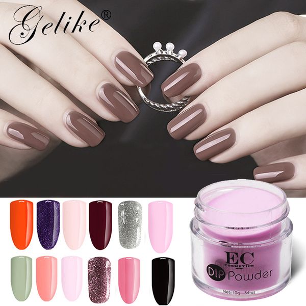 

dip powder starter chrome pigment dust nail polish acrylic easy remover extension manicure glitter gel decorations ing, Silver;gold