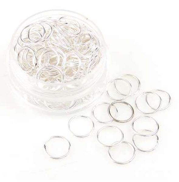 

new silver mixed color 3/4/5/6/7/8/10/12/20mm tone metal open jump rings necklace close tool ring diy jewelry making