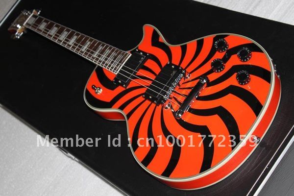 

custom zakk wylde bulleye electric guitar china factory wholesaler