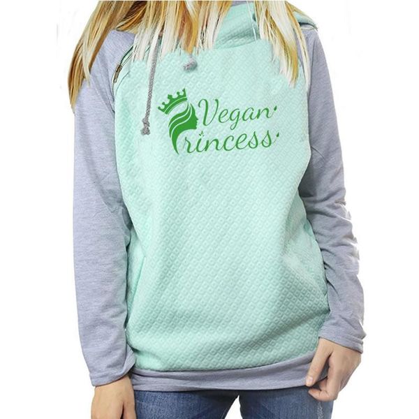 

2018 new fashion color vegan pincess print sweatshirt femmes hoodies sweatshirts frauen hoody bts spring cropped, Black