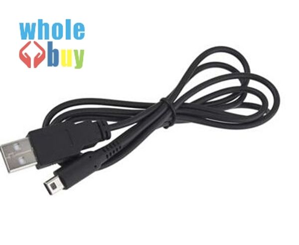 

dhl 1.2m black for nintendo 3ds dsi ndsi xl ll data sync charge charing usb cable lead charger 400pcs/lot