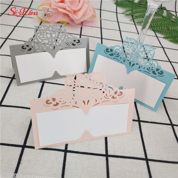 Diy Laser Cut Place Cards Wedding Table Decoration Party Guest