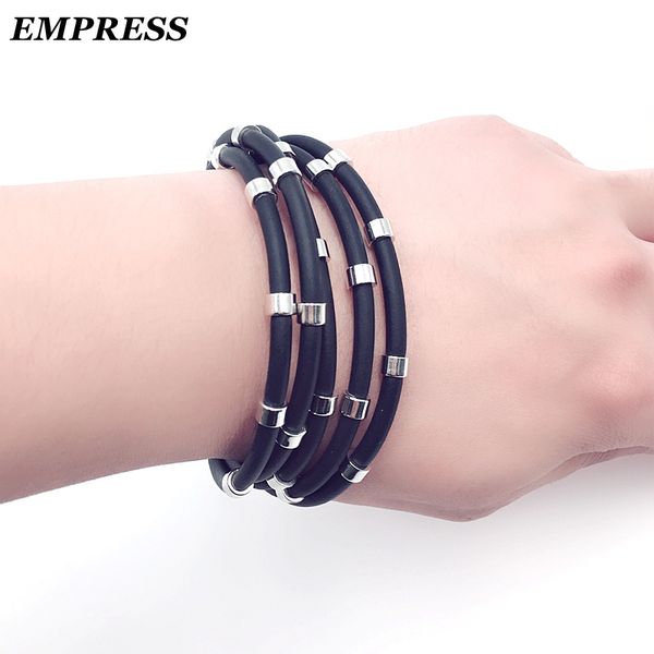 

new designer punk jewelry maker's charm bracelet goth likes women's lightweight and comfortable bracelet birthday bijoux women, Black