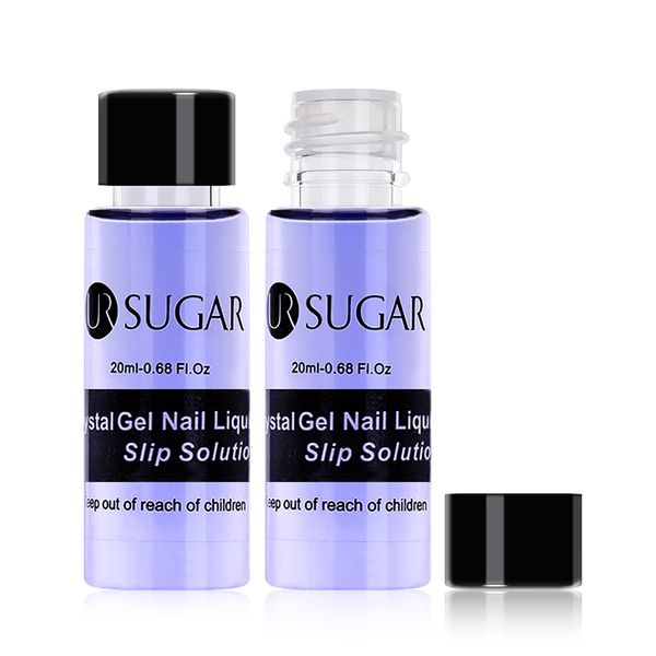

UR SUGAR 20ml Poly Gel Liquid Slip Solution Nail Polish Varnish for Acrylic Builder Gel Extension Manicure Glides PolyGel