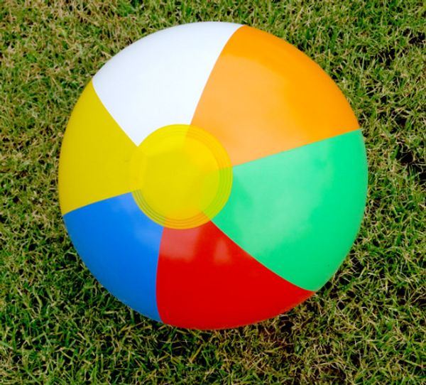 

1 шт. красочный маленький 23 см надувной бассейн play party водные игры воздушный шар пляжный мяч весело игрушки аксессуары водные виды спор