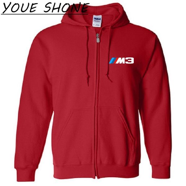 

brand men's e36 m3 supercar hoodies sweatshirts car fans zipper hooded jacket coats man fitness basic cardigan sportwear, Black