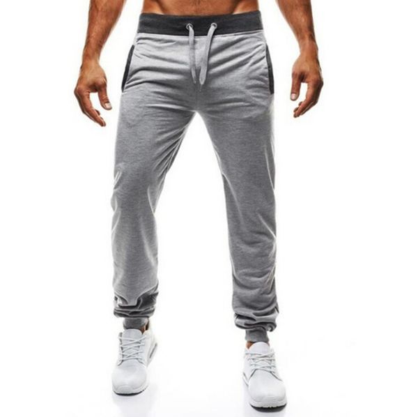 

2018 Mens Hip Hop Jogger Pants Drawstring Sports Joggers for Male Casual Daily Sweatpants Sport Pants Men Gym rack Training Joggings