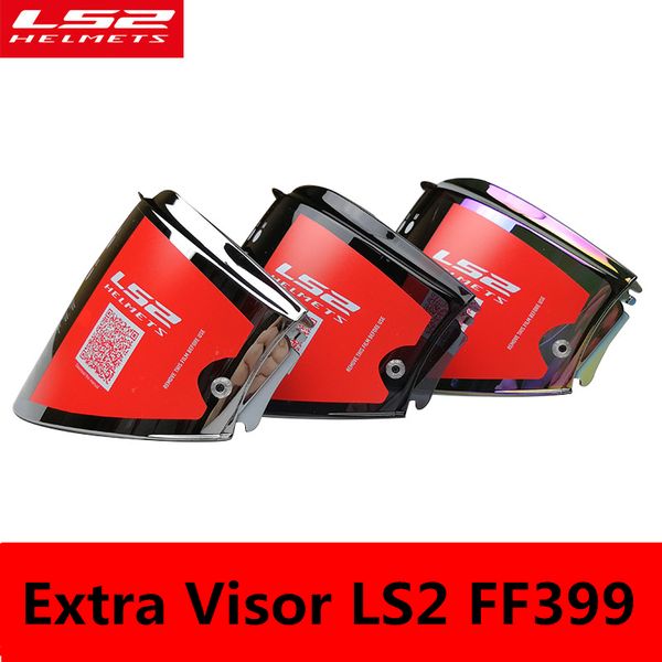 

original ls2 ff399 valiant motorcycle helmet visor extra lens smoke rainbow silver lens only for ls2 ff399 moto helmet visor
