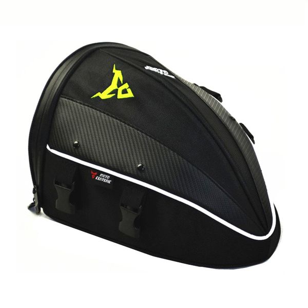

2016 green multifunction motorcycle rear bag back seat bag motocross case waterproof moto tank racing oil tank tail bags