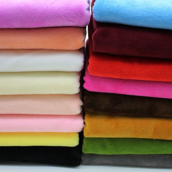 

new short plush material super soft plush toys fabric short fabric for diy finger toys handmade cloth, Black;white