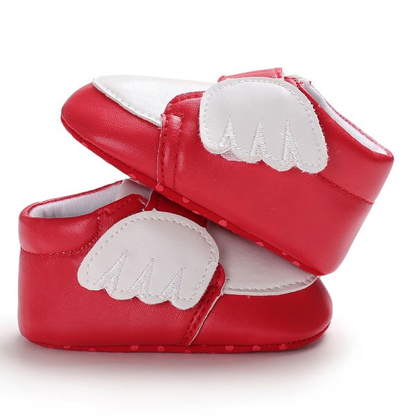 

fashion newborn baby boy girls shoes pu leather soft sole non-slip spring autumn toddler prewalker heart drop shipping
