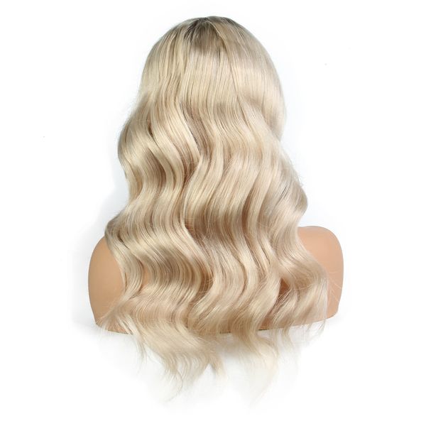 

lin man body wave human hair wigs bleached knots full lace wigs brazilian medium size swiss lace cap lace front wigs, Black