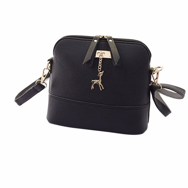 

women messenger bags vintage small shell type leather handbag casual bag bolsa feminina