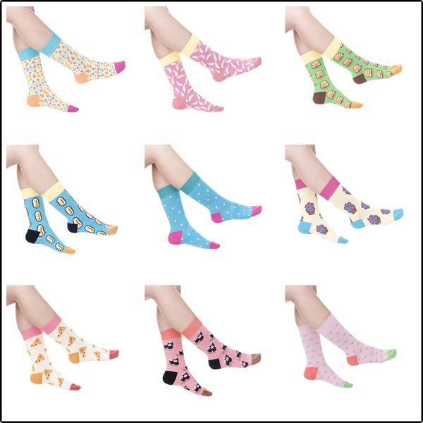 

peonfly usa(6-10) pattern funny & sock hosiery men women socks female happy lovers socks male full cotton, Black;white