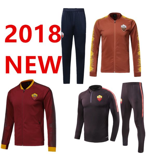 

18 19 roma jacket track uit urvetement chaqueta de fÃºtebol 2018 2019 rome totti ro i dziko football jacket port wear training uit