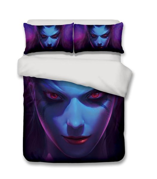 Wholesale Bedding 3d Game Dota2 Qop Printed Bedding Sets Duvet