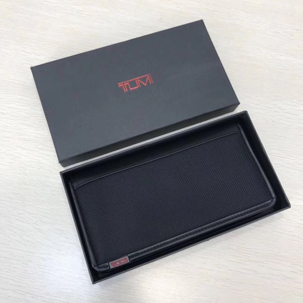 

TUMI / way Ming Alpha 19277 series men's fashion ballistic nylon long wallet card package male