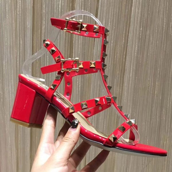 

2018 new women high heels dress shoes party fashion rivets girls toe shoes buckle platform pumps wedding shoes, Black