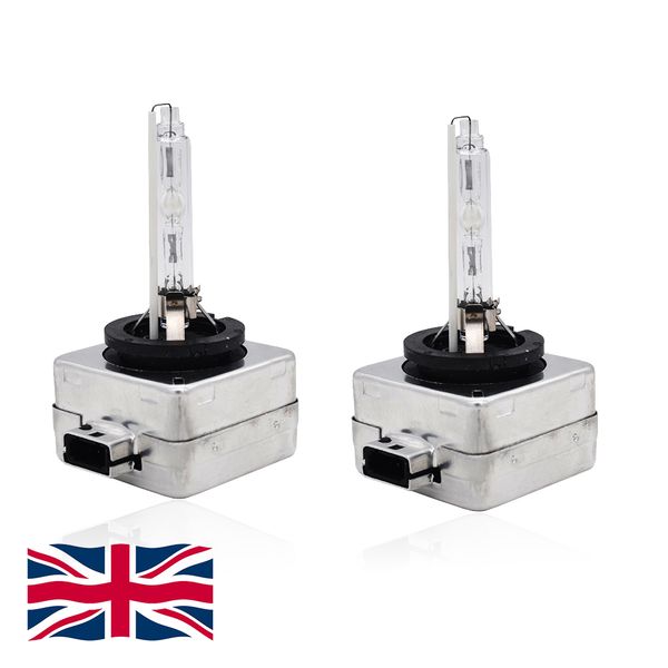 H7 10000k Azul Hid Xenon Bombilla De Repuesto 2 Bulbos Faros 35w lámparas de luz del Reino Unido