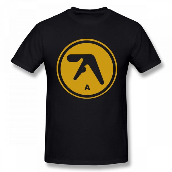 

hipster aphex twin t shirt funny t-shirts for men cotton crewneck big size short sleeve custom mens t shirts, White;black