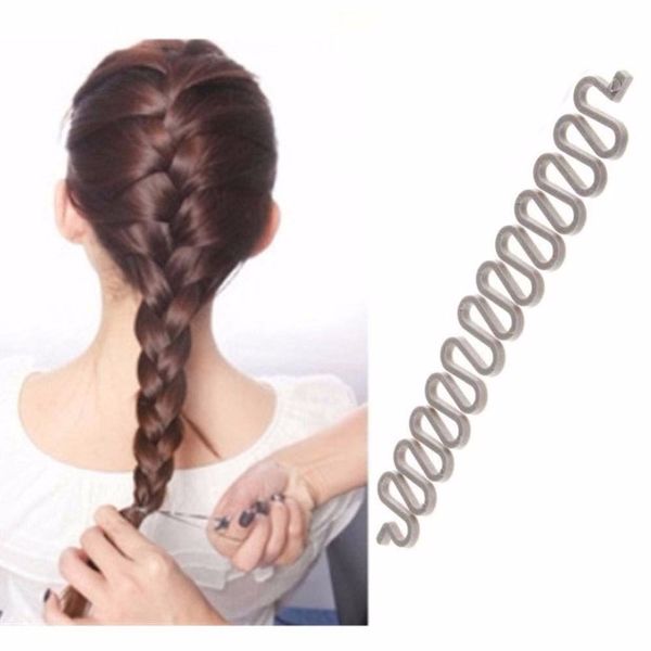 1 X Women Girls Hair Braiding Tool Roller Magic Twist Styling Bun