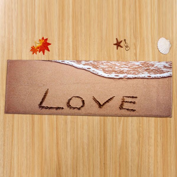 Flamingo Peacock Sunflower Palm Tree Doormat Anti Slip Floor Door