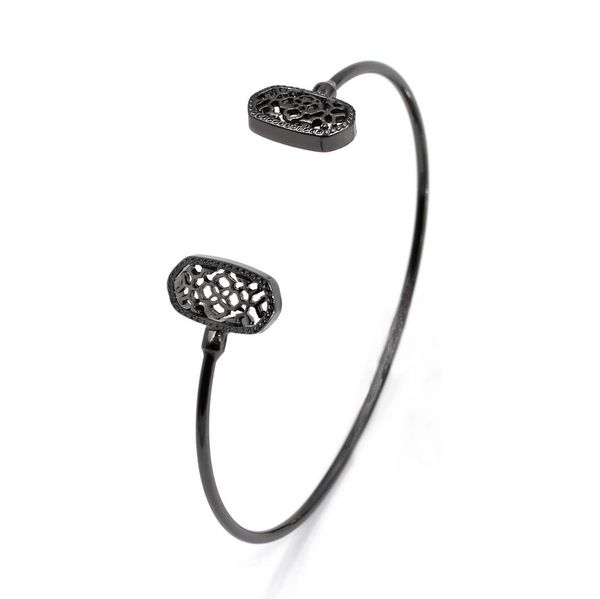 

Горячая Мода Кендра Новый Маленький Овальный Филигрань Манжеты Браслеты Ювелирн