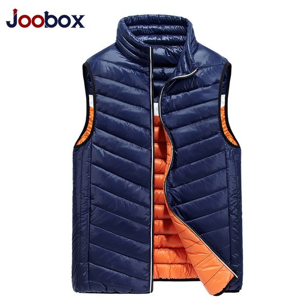 

2018 new winter vest men ultra light duck down vest slim waistcoat sleeveless jacket black puls xxxl, Black;white