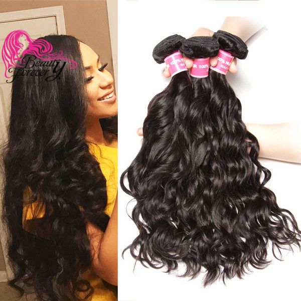 Beauty Forever 8a Brazilian Hair Weave Bundles Natural Wave 100