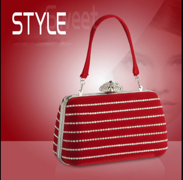 

женщины дамы горный хрусталь мешок партии жемчужина сумки кошелек роскошный вечер сцепления свадьба невесты кошелек бархат сумка 3 цвета