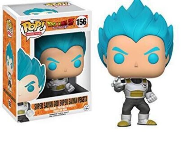 

funko pop official dragon ball z resurrection f - super saiyan god vegeta vinyl action figure collectible model toy