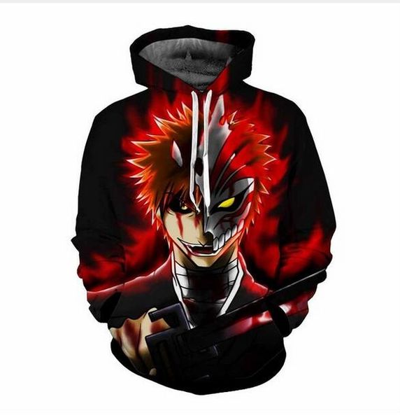 

new fashion couples men women hd attack on titan ymir 3d print hoodies sweater sweatshirt jacket pullover l0m048, Black