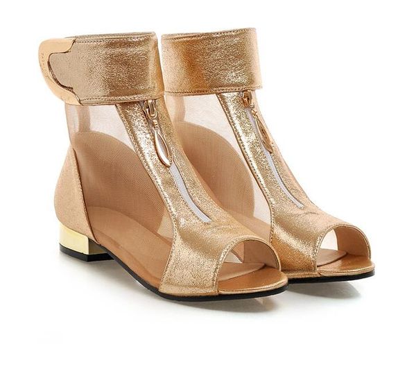 

2018 лео новй леганнй бѬенд еки андалии меаллиекие ђкѬаени peep toe обђв, Black