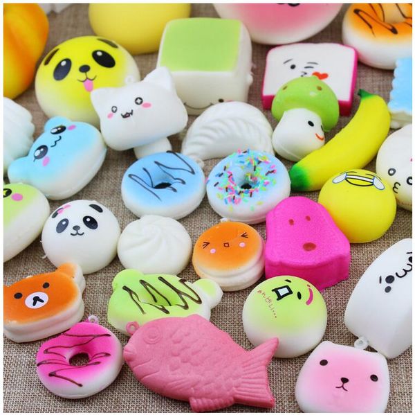 

squishy toys anti stress toy baked donut style slow rising outdoor decompression toy pgraph props dyt 013