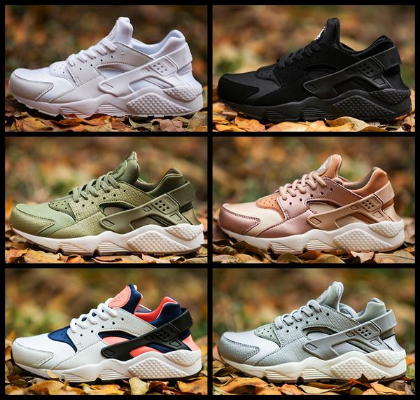 

2018 air huarache i running shoes for men women,green white black rose gold sneakers triple huaraches 1 trainers huraches sports shoes