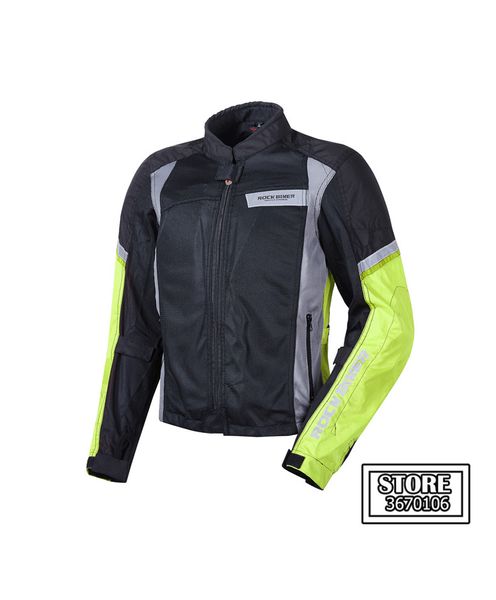 

rock biker spring summer motorcycle jacket men plus size women motocross racing jacket moto protective gear armor 4 colors