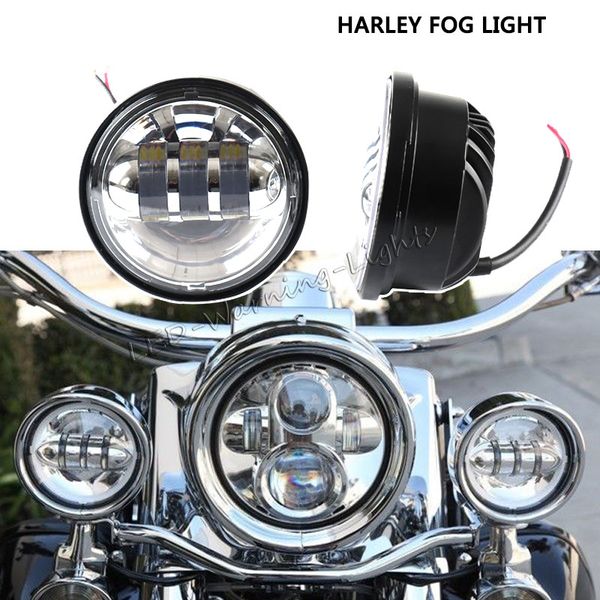 

пара 30w мотоцикла туман свет круглого 4.5inch универсальная противотуманная фара для мотоцикла внедорожных автомобилей 4x4 вождения света