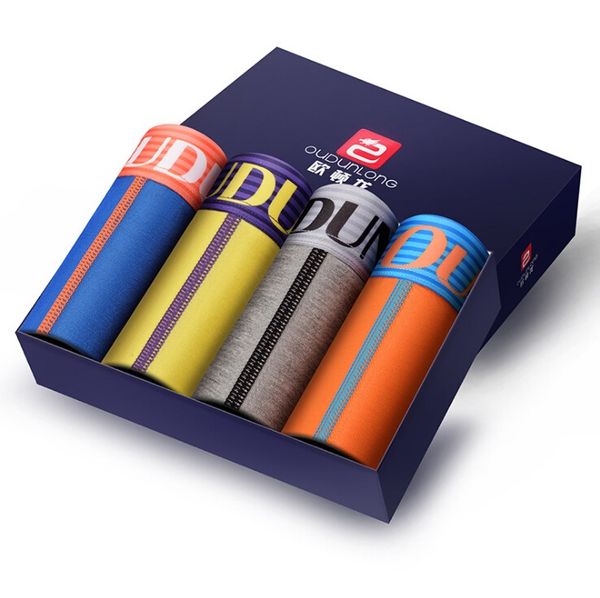 

Free Shipping Mens Large Size Underwear Hot Sale Mid Waist Letter Printed Breathable Modal Boxers Panties Sets