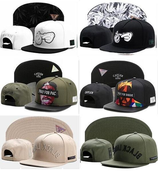 

Хорошие продажи 2018 Оптовая cayler и сыновья snapback шляпы casquette кости спорт cap мужчины sna