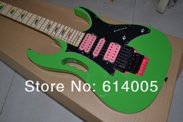 

high-quality new jem 7v electric guitar, green