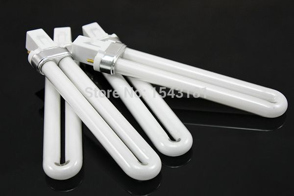 

8pcs led uv light bulb tube replacement for 36w/9w nail tools machine nail curing lamp 365nm dryer white