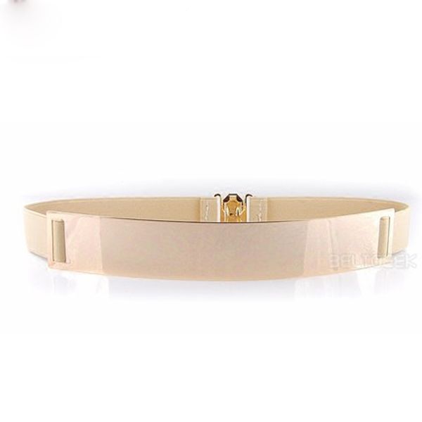 

sparkling bridal sashes gold with elastic back belts new arrival wedding accessories gold.black 64-85cm, White