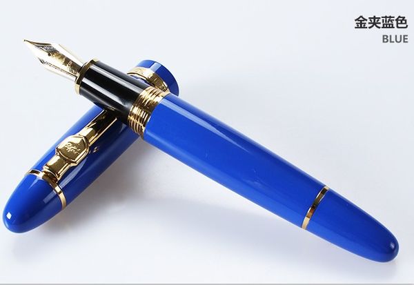 

high quality iraurita fountain pen full metal golden clip pens jinhao 159 caneta stationery office school supplies a6293