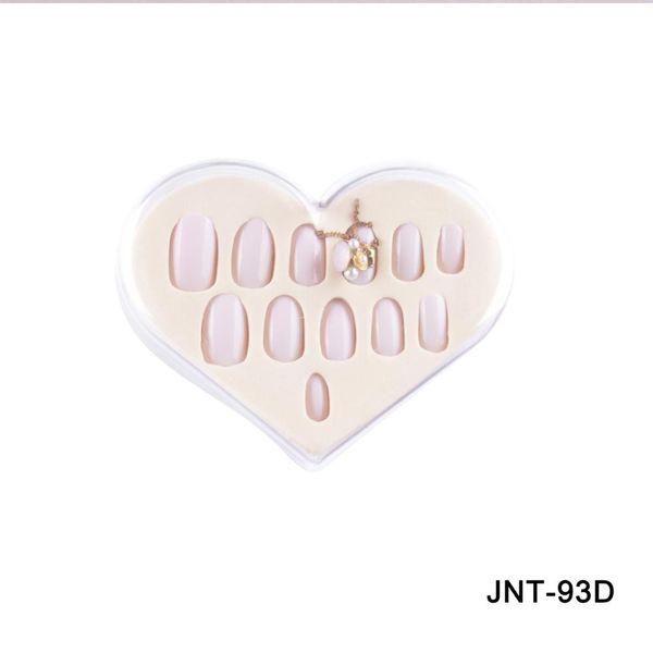 

24pcs fashion false nails short square full artificial finished fake nail tips with 1pc glue sticker, Red;gold