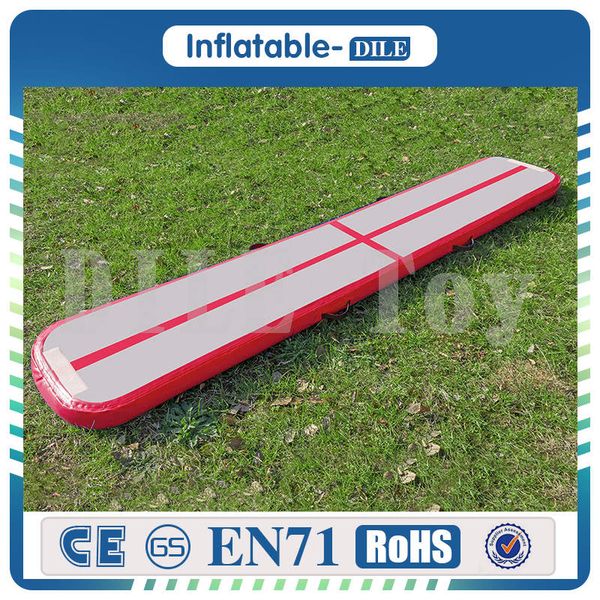 

door to door 300x50x10cm portable inflatable air track trampoline air taekwondo inflatable air mat with one pump