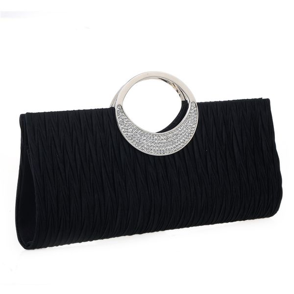 

2018 lady diamond evening bag women party banquet glitter bag wedding day clutches chain shoulder handbag purse bolsas mujer