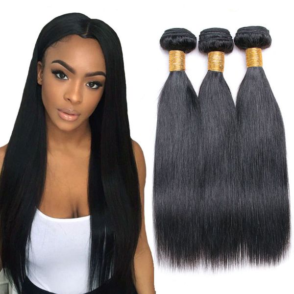 Cheap Straight Human Hair Bundles Unprocessed Virgin Hair Bundle