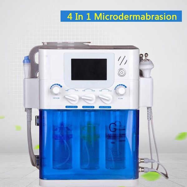 

4 в 1 hydra dermabrasion rf bio-lifting spa facial machine aqua facial cleaningl machine водный пилинг дермабразия