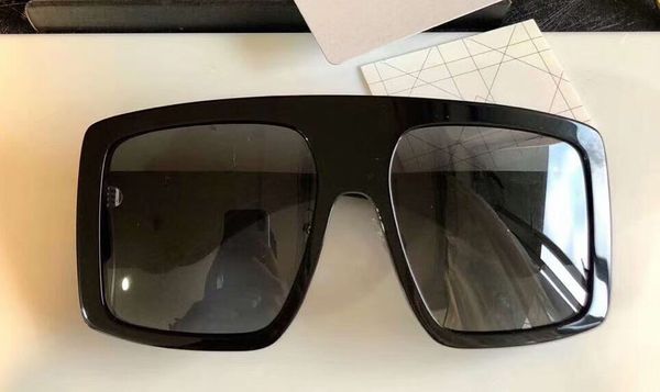 

luxury black oversized catwaik sunglasses grey shaded brand designer sunglasses new with box, White;black