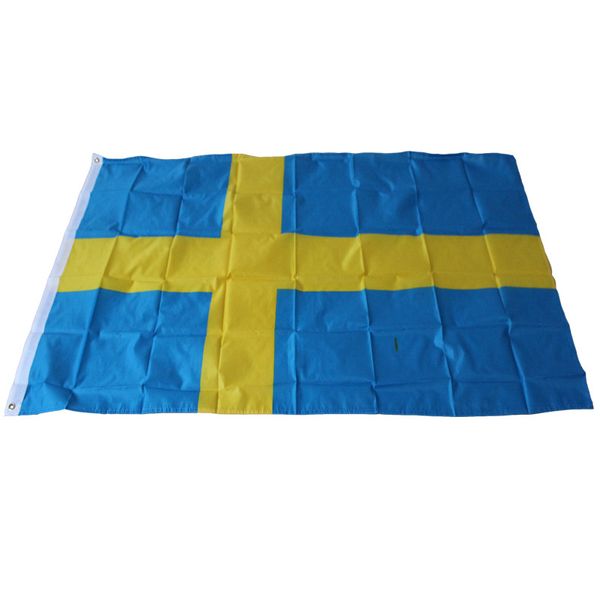 Compre 3 5 Pes 90 150 Cm Grande Bandeira Da Suecia Poliester